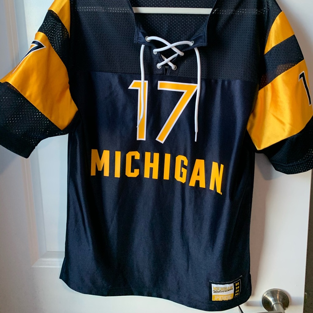Women’s PINK University of Michigan Jersey